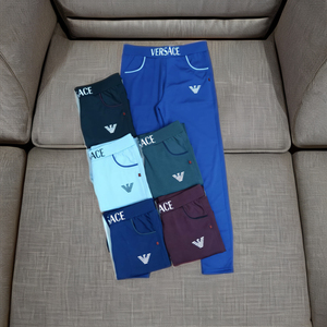 Pantalones largos de calidad premium para hombre, pantalones personalizados de doble rodilla, pantalones Cargo de algodón de sarga - Product Image 2