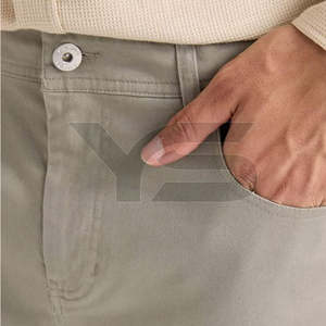Pantalones Vaqueros de Mezclilla de Algodón Casuales para Hombre de Alta Calidad, Transpirables, Resistentes al Viento, de Cintura Media, Estilo Recto, Diseño Sólido, para Invierno - Product Image 2