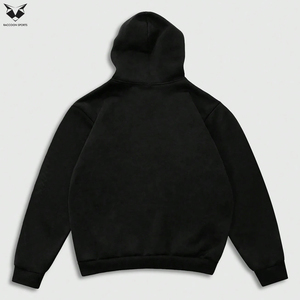 Sweat à capuche décontracté à manches longues pour hommes avec applique pentagramme, adapté pour l'automne et l'hiver, respirant et léger - Product Image 2