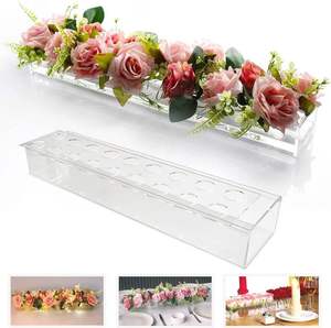 2025 Factory Price Modern Acrylic Floral Arrangement <b>Vase</b> for Dining Tables - Product Image 5