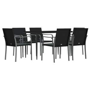 Conjunto de Comedor para Jardín en Gris Oscuro - Product Image 3