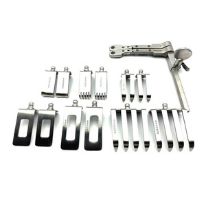 Stainless Steel Cloward Blade Retractor Set Spine Surgery Multi Blade Tool Kit Handheld Surgical <b>Instruments</b> for Neurosurgery - Product Image 1