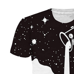 เสื้อยืดพิมพ์ลายโลโก้และดีไซน์ตามสั่ง เสื้อยืดคอกลมชาย แขนสั้น พิมพ์ลายแบบซับลิเมชั่น - Product Image 6