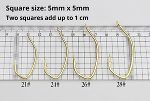 Hameçons à barbillon renforcés en acier à haute teneur en carbone pour la pêche au bar, au bar à bouche inclinée, aux crevettes vivantes et aux leurres longs à manche large pour le zander, par zuol - Product Image 2