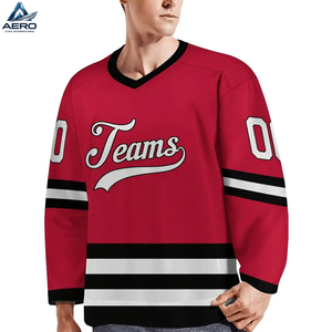 Jersey de Hockey sobre Hielo Premium de Alto Rendimiento, Material que Absorbe la Humedad, Estilo Vintage, Precio al por Mayor, Totalmente Personalizado, Nuevo - Product Image 1