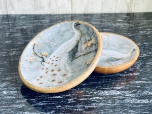 Plat de service élégant en bois de manguier brun, écologique, de luxe, taille moyenne, pour fruits, vaisselle de cuisine, décoration pour la maison, les hôtels et les restaurants - Product Image 5