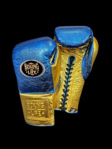 Guantes de Boxeo al por Mayor No Boxing No Life, Color Azul Metálico, Cuero Vacuno Genuino, Guantes de Entrenamiento Profesionales para Adultos, Personalizados - Product Image 6
