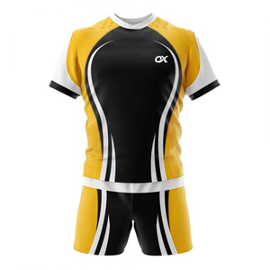 ชุดรักบี้แบบแห้งเร็ว ระบายอากาศได้ดี รุ่นใหม่ล่าสุด ลดราคาพิเศษทางออนไลน์ ผลิตในประเทศปากีสถาน - Product Image 4