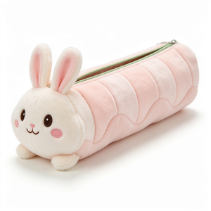 Green Plush Dog <b>Backpack</b> With <b>Brown</b> Ears And Yellow Stripes For Kids 2 To 4 Years Unisex - Product Image 4