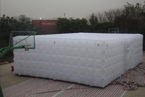 Tente cube gonflable avec éclairage pour fêtes ou événements publicitaires - Product Image 2