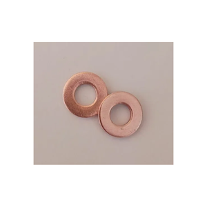 Arandela de Cobre Premium, Anillo de Sellado Plano para Tuberías Automotrices, Sistemas de Plomería y Maquinaria Industrial - Product Image 1