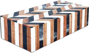 Boîtes à bijoux personnalisées avec incrustation en résine, nouveau design pour bracelets, colliers, montres, boîte de rangement pour bijoux d'IndiaCraftera Exports - Product Image 6