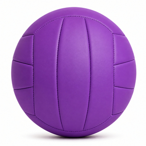 Ballon de volley-ball en gros, taille 5, revêtement PU durable, pour entraînement intérieur/extérieur, matchs et jeux, logo personnalisé, fournisseur OEM en gros - Product Image 1