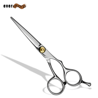 Ciseaux de coupe de cheveux professionnels VG10 tranchants avec vis réglable et vernis miroir pour coiffeurs barbiers-A + Qualité de qualité