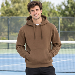 Sweat-shirt à capuche oversize pour homme, coupe décontractée, en tissu épais, style streetwear, avec broderie personnalisée pour les marques de vêtements - Product Image 6