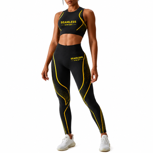 Popular <b>Tie</b> - <b>Dye</b> Seamless Yoga Sportswear Bra Butt - Lifting Shorts Fitness <b>Set</b> for Women in the Gym Wholesale Workout - Product Image 1