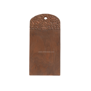 Planche à découper en teck moderne et écologique, durable et élégante, pour hacher, trancher, servir, passe au lave-vaisselle - Product Image 1