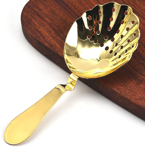 Cuchara Coladora Grande de Acero Inoxidable Ecológica Premium, Más Vendida, con Mango Corto, para Mezclar Vino, Color Plateado, para Bar, Hotel, Hogar - Product Image 5