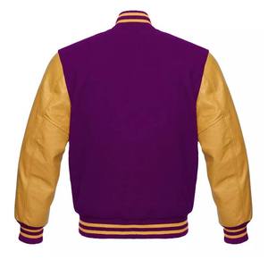 2026 High Quality College Baseball Varsity <b>Jacket</b> Custom Streetwear Stand Collar Winter Wool Chenille Letter Embroidered <b>Patch</b> - Product Image 6