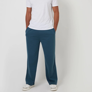Pantalones Deportivos de Felpa Personalizados para Hombre, Corte Recto, Ajuste Holgado, para Gimnasio, Entrenamiento, Uso Casual, Cómodos, Tela Suave - Product Image 1