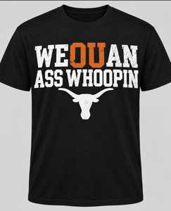 Texas Longhorns Beat OU T-shirt orange pour homme, manches courtes, col rond, coupe régulière, séchage rapide, polyester/coton - Product Image 3