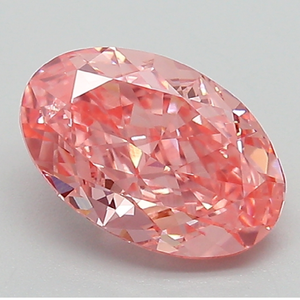 Diamante Rosa Intenso de Corte Ovalado Cultivado en Laboratorio, Piedra Suelta con Certificado IGI para Joyería - Product Image 4