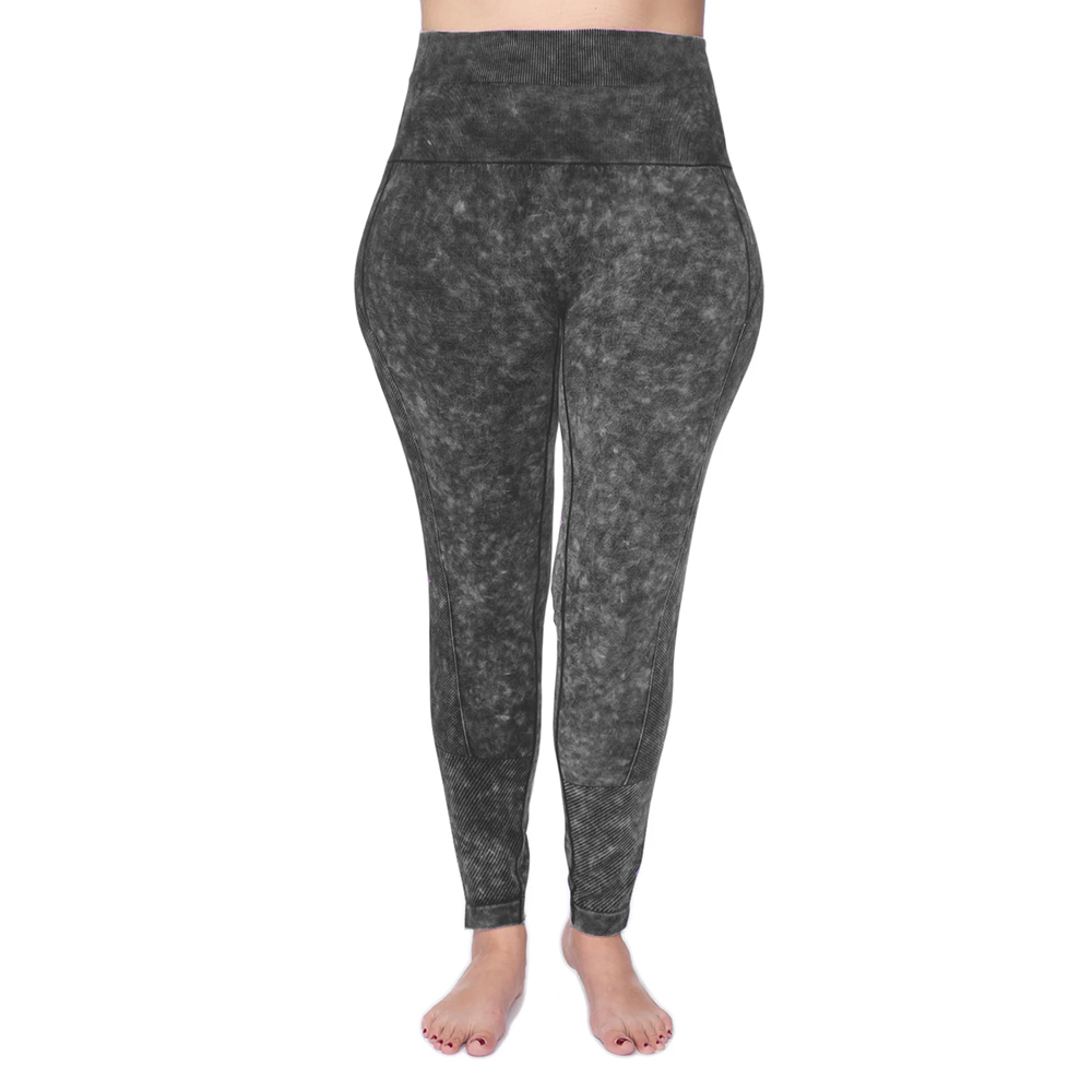 Women's High Waist Hip Lifting Seamless Breathable Anti-Bacterial Cotton Bamboo Solid Color Sports Pants for Yoga & Running