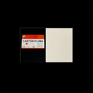 Tableau blanc PLUMA en carton, couleur unie, 50x70 cm, emballé en carton - Product Image 1