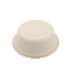 Contenedor Redondo Desechable de Bagazo de 500ml con Tapa, Ecológico, Biodegradable, para Alimentos, Precio al por Mayor - Product Image 2