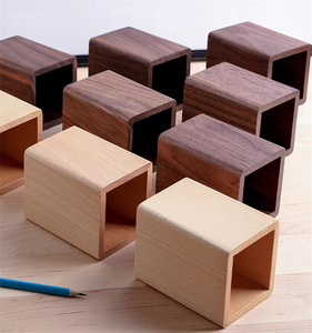 Porte-crayons en bois, support à stylos en bois - Product Image 1