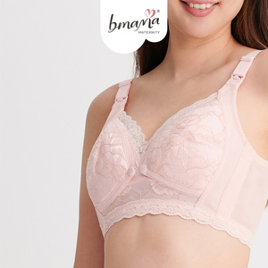 Big Cup Cotton Nursing <b>Bra</b> Wireless Maternity Breastfeeding Pumping <b>Bra</b> Full Support Pregnancy <b>Bra</b> for C Cup and Above BR100 - Product Image 1
