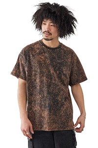 Camiseta Personalizada de Algodón Grueso con Hombros Caídos, Lavado Ácido, Estilo Vintage, Tallas Grandes - Product Image 1