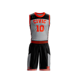 Short de maillot de basket-ball pour hommes de haute qualité conçu sur mesure été Cool respirant broderie ample usine directe grande taille - Product Image 6