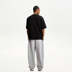 <b>Men's</b> Gray Relaxed Fit Sweatpants <b>Lounge</b> & Street Style <b>Pants</b> <b>Men</b>’s Fleece Sweatpants Warm Winter Joggers for Outdoor & Indoor - Product Image 6