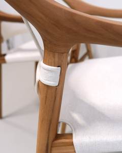 Juego de Mesa de Comedor Ovalada de Madera de Teca Estilo Japandi, Sillas de Comedor Modernas, Fabricante de Muebles de Indonesia - Product Image 5