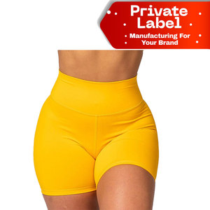 Shorts de sport respirants pour femme en maille double couche, micro-mini, coupe ultra-courte et très audacieuse - Product Image 1