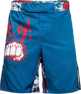 Shorts MMA personnalisés OEM unisexes, shorts de grappling par sublimation, arts martiaux, polyester respirant, séchage rapide, vente en gros OEM - Product Image 5