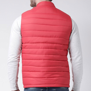 Chaleco Acolchado Personalizado sin Mangas de Plumón de Pato para Hombre, Conjunto de Chalecos de Plumón de Pato para Hombre, Tallas Grandes, Servicio OEM Personalizado - Product Image 3