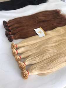 ผมเคราตินอิตาลี I - U - V - เคล็ดลับแบนต่อผมมนุษย์ที่ผูกพันล่วงหน้าสีอ่อนผมเวียดนามดิบ 100% - Product Image 4