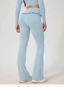 Offre Spéciale – Ensemble de Sport Femme : Legging Taille Haute Uni et Haut à Manches Longues Séchage Rapide – Tenue de Fitness et Yoga - Product Image 4