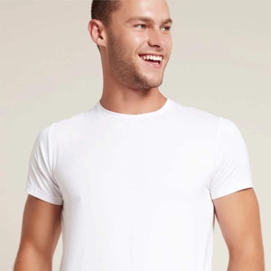 Camisetas de Moda Urbana para Hombre, Corte Holgado, Manga Corta, OEM, Dobladillo Curvo Regular, Gimnasio, 100% Algodón Peinado, Gran Venta - Product Image 6