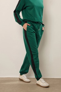 Pantalones Deportivos Rectos de Corte Regular para Mujer, de Algodón y Felpa, Cintura Media, Casuales, para Gimnasio, Transpirables, de Secado Rápido, con Cierre de Cordón - Product Image 3