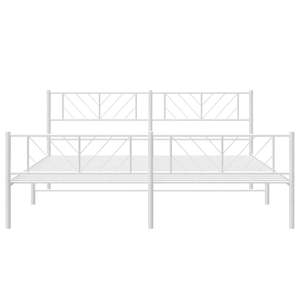 โครงเตียงเหล็กเคลือบสีขาว ขนาด 76 x 80 นิ้ว - Product Image 5