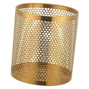 Portalápices Royal Look de Hierro de Alta Calidad con Acabado Negro, Perfecto para Organizar la Mesa en Casa y la Oficina - Product Image 5