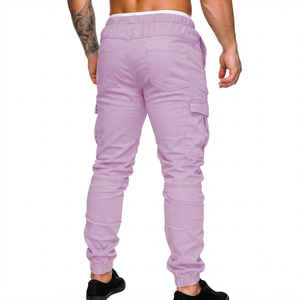 Pantalones Cargo Personalizados para Hombre, Pantalones Utilitarios con Múltiples Bolsillos, Ropa Casual de Calle, Venta al por Mayor, OEM, ODM, Marca Privada - Product Image 3