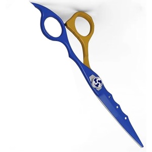 Ciseaux de barbier 3 en 1 de qualité supérieure, fabriqués à la main en acier inoxydable allemand, avec étui en cuir, outil de soin des cheveux, instruments de coiffure - Product Image 6