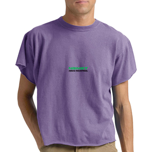 เสื้อยืดแขนสั้นผู้ชาย NAIMAT ABBAS INDUSTRIES ผ้าฝ้ายทรงปกติ คอกลม พิมพ์ลายตัวอักษร สไตล์ลำลอง - Product Image 6