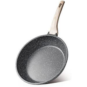 Contemporary Aluminum Sauté Fry <b>Pan</b> with Premium Non-Stick Layer and Ergonomic Anti-Slip Heat Resistant Handle - Product Image 6