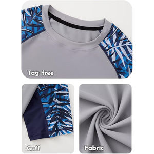 Customized Sublimation Rash Guard For Men's Half Sleeve Yoga Gym <b>Shirts</b> Men Clothing Compression Wear Pakistan Manufacture - Product Image 4