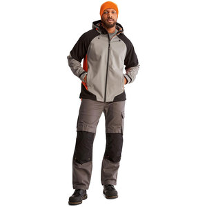 Chaqueta de plumón impermeable para hombre con diseño de logotipo personalizado, chaqueta de invierno de nailon softshell para hombre. - Product Image 4